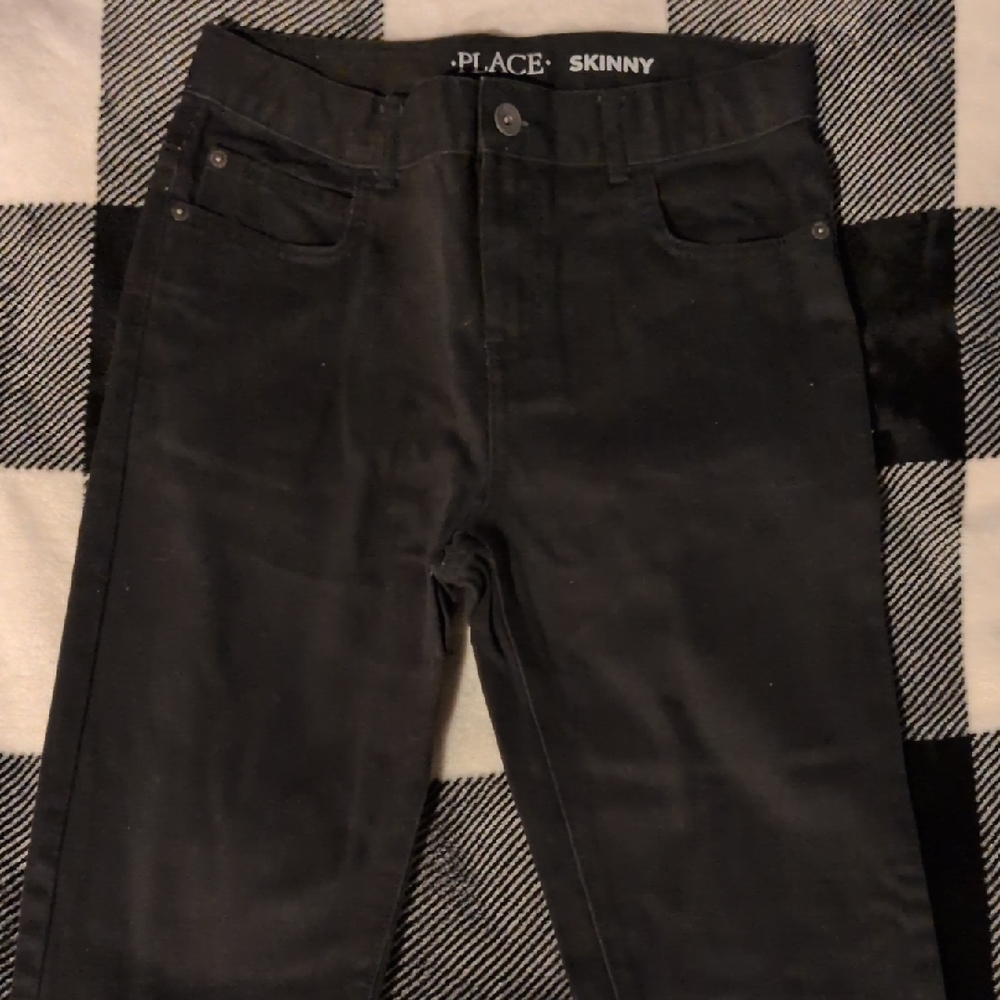 Children's Place Black Skinny Jeans